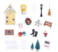 Saiyana Mano in miniatura Fate Elfi Gnomes Casetta delle bambole Ornamento Ball Joint Accessori Natale Display bambole mobili casa miniatura accessori scenari accessori