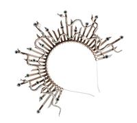 Saiyana Punk Dark Styles Snake Headpiece Cosplay fascia per capelli per una dichiarazione unica alla moda e misteriosa (bronzo)
