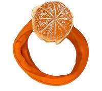 Saiyana Realistico frutta tema capelli legatura alta durevole bella resina bande capelli capelli delicati per le donne acconciature(mandarino)