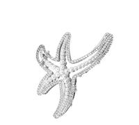 Saiyana Sparkling Strassstones Star Fish Hair Claw Clip Elegante Design Clip per capelli da donna alla moda copricapo accessorio per capelli (stella piena di diamante)