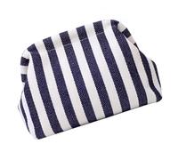 Saiyana Spiaggia Tessuto Uncinetto Borsa Per Le Donne E Le Ragazze A Maglia Gnocchi A Contrasto Colori Borsa Da Sera Borsa Della Nuvole Alla Moda, Blu