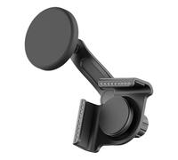 Saiyana Supporto per telefono per auto a rotazione flessibile con base magnetica adatto a vari schermi del cruscotto Supporto per telefono per auto magnetico in silicone con presa