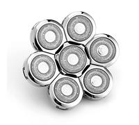 Saiyana Teste di ricambio per rasoio elettrico da uomo 6/7 per testa per uomo rasoio bagnato e asciutto compatibile impermeabile multifunzione testine di ricambio