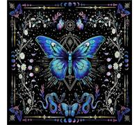 Saiyana Tovaglia tarocchi in tessuto altario farfalla astrology tovaglia carte di Dio arazzo decorazione da parete carte di Dio carte da tavolo decorazioni da parete