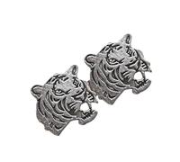 Saiyana Unico bella clip per capelli donne leghe alla moda forcina capelli animali barrettes per gli appassionati di moda (doppia testa di tigre)