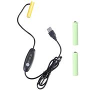 Saiyana USB 5v2a a 1 5 V 3 V 4 5 V falsificata eliminazione della batteria cavo di alimentazione per 1-3 batterie 1 5 V 3 A LR03 sostituzione