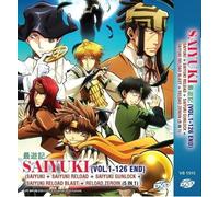 Saiyuki Serie Completa Stagione 1-5 Vol.1-126 DVD Anime [Dub Inglese]