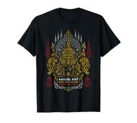 Sak Yant Muay Thai Vintage Tatouage Thaï Yantra Art Maglietta