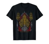 Sak Yant Spirito Vintage Tatuaggio Thai Sacro Anima Maglietta