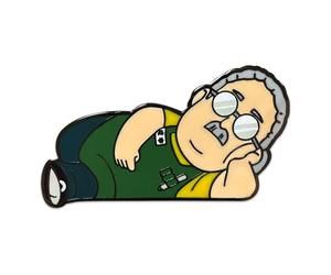 Sakamoto Days Pin Badge Laying Down Sakamoto 5 cm