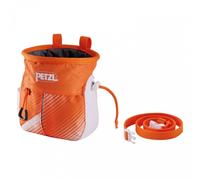 SAKAPOCHE Sacchetto Portamagnesite Ergonomico Tasca Estensibile Arrampicata Bouldering ORANGE WHITE
