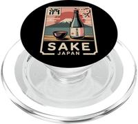 Sake giapponese Giappone Vintage Monte Fuji Retro Kanji Souvenir PopSockets PopGrip per MagSafe