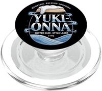 Sake giapponese Yuki Onna Giappone Vintage Winter Sake Souvenir PopSockets PopGrip per MagSafe