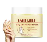 Sake Lee, Maschera per mani secche e screpolate, spa per mani lisce e setose, maschera esfoliante per la cura della casa, idratante, nutriente, texture ricca per una facile applicazione, crema per le