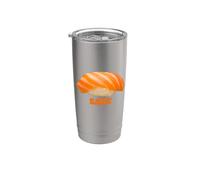 SAKE Salmone Salmone Sushi Neta Sushi Salmone Bicchiere termico in acciaio inox doppia parete