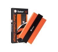 Saker Calibro per contorni con serratura, 25 cm, per duplicazione di forma precisa, misura forme irregolari per lavori di legno, piastrelle, tubi e saldatura