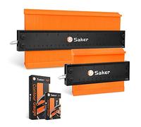 Saker Contour Duplication Gauge-Adjustable Lock-Gift for Men Boyfriend Husband Dad-Precisely Copy Irregular Shape-Irregular Woodworking Tracing-Must Have Tool for DIY Handyman 10 Inch+5 Inch