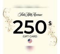 Saks Fifth Avenue Gift Card 250 USD Key - UNITED STATES