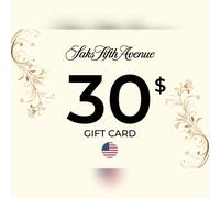 Saks Fifth Avenue Gift Card 30 USD Key - UNITED STATES