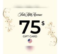 Saks Fifth Avenue Gift Card 75 USD Key - UNITED STATES