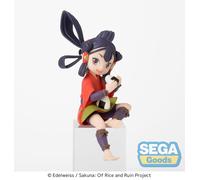 Sakuna: Of Rice E Ruin Pm Perching Pvc Statua Sakuna Anime Ver. 14 Cm Sega