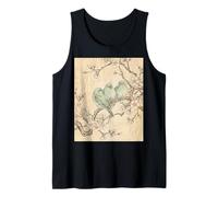 Sakura Birds Harmony - Inchiostro Giapponese Art Canotta