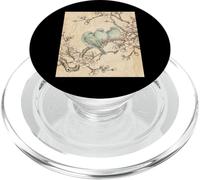 Sakura Birds Harmony - Inchiostro giapponese Art PopSockets PopGrip per MagSafe