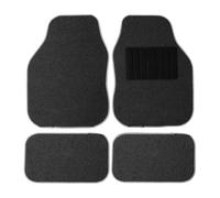 Sakura BMS1SL Tappetini per Auto, Antracite con Bordo Argentato