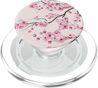 Sakura Cherry Blossom Japan Pink Floral Cherry Blossom PopSockets PopGrip per MagSafe