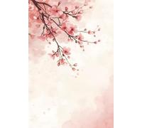 Sakura Cherry Blossom Journal: 120 Lined Pages Notebook for Men & Women | 6x9 Writing Diary for Notes, Goals & Daily Reflection