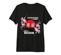 Sakura Fiori di Ciliegia nelle Città del Giappone, Kawasaki Maglietta Premium