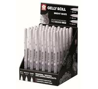SAKURA Gelly Roll 36 gelpennen - wit div diktes