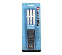 Sakura Gelly Roll Classic 10 Bold Point Pen (3 Pack) 3 Count (Pack of 1) White