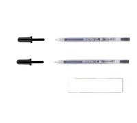 SAKURA Gelly Roll Classic,Penna a inchiostro gel nero 06, 2 pezzi + 1 carta