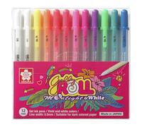 SAKURA Gelly Roll Moonlight - Set di 12 penne gel, colori assortiti