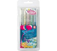 Sakura Gelly Roll Penne Gel - Smalto/Stardust/Metallico Custodie Di 5