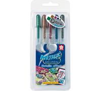 Sakura Gelly Roll Penne Gel - Smalto/Stardust/Metallico Custodie Di 5