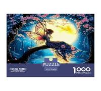 Sakura Girl Puzzle De 1000 Pièces Pour Adultes Et Enfants À Partir De 12 Ans Jeu De Patience Et De Réflexion De Qualité Supérieure Décoration De La Maison 70x50cm/1000pcs