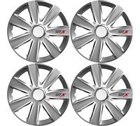 Sakura GTXCARBON14 Copricerchi Set di 4 Misura Universale, GTX Carbon, 14"