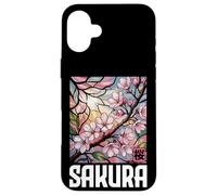 Sakura Japan Cherry Blossom Kawaii giapponese Kanji Souvenir Custodia per iPhone 16 Plus