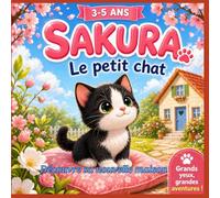 Sakura le petit chat. Découvre sa nouvelle maison