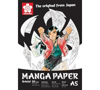 Sakura Manga Paper Pad - A5 21x14,8cm 250g - 20 fogli - Ideale per il disegno dei Manga