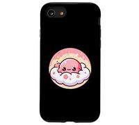Sakura Mochi addormentato - Cartone animato Kawaii Custodia per iPhone SE (2020) / 7 / 8