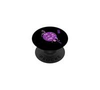 Sakura Moon Blooming Cherry Blossom Flower Anime giapponese PopSockets PopGrip Adesivo