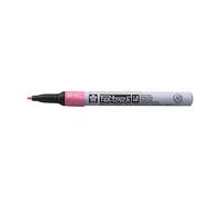 SAKURA Pen-Touch Marcatore fine rosa fluorescente - Inchiostro solvente a pigmenti - Pennino da 1 mm - Marcatore permanente multisuperficie - Ideale per uso industriale