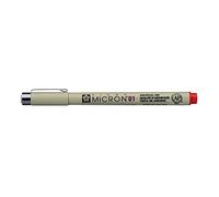 Pigma Micron Pen swrappare Open Stock-rosso