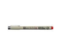 Penna Pigma Micron 03, colore: rosso, 0,35 mm