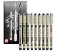 Sakura Pigma Micron Fineliner Pigmento Penna Waterproof, Non Sbiadisce Black Ink