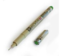 Sakura Pigma Micron Pigmento Fineliner Penna XSDK02 Nero, Blu, Rosso e Verde