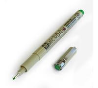 Sakura Pigma Micron Pigmento Puntafine - XSDK08 - 0.5mm - Nero/Blu/Rosso/Verde